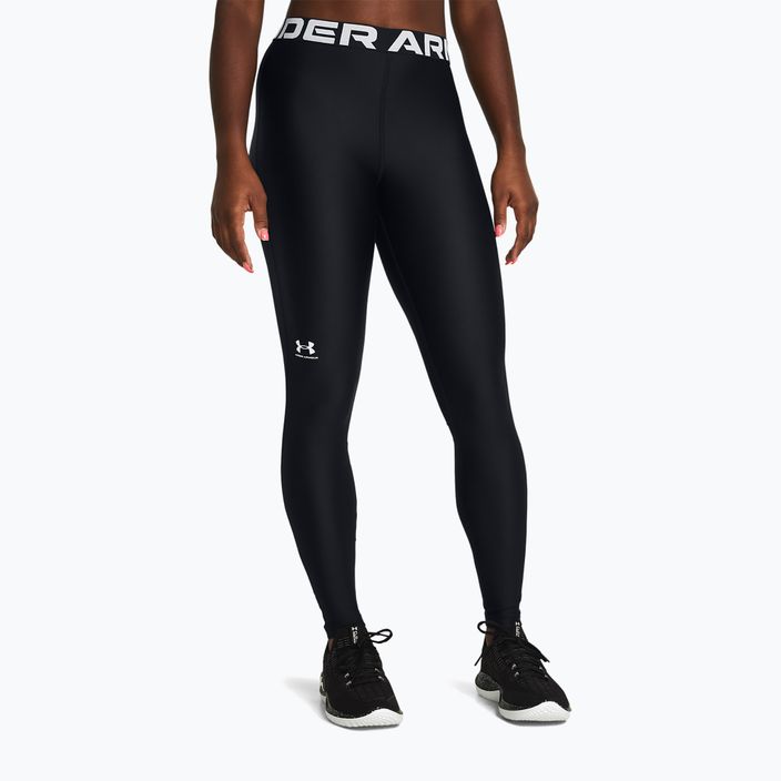 Under Armour Damen Leggings HG Authentics schwarz/weiß