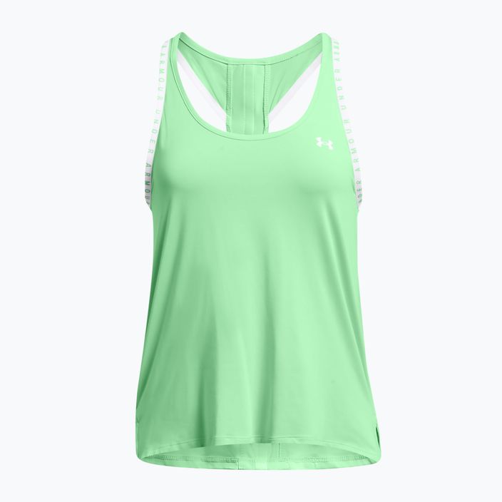 Under Armour Knockout Tank Matrix grün/weiß Damen Training Tank Top 4