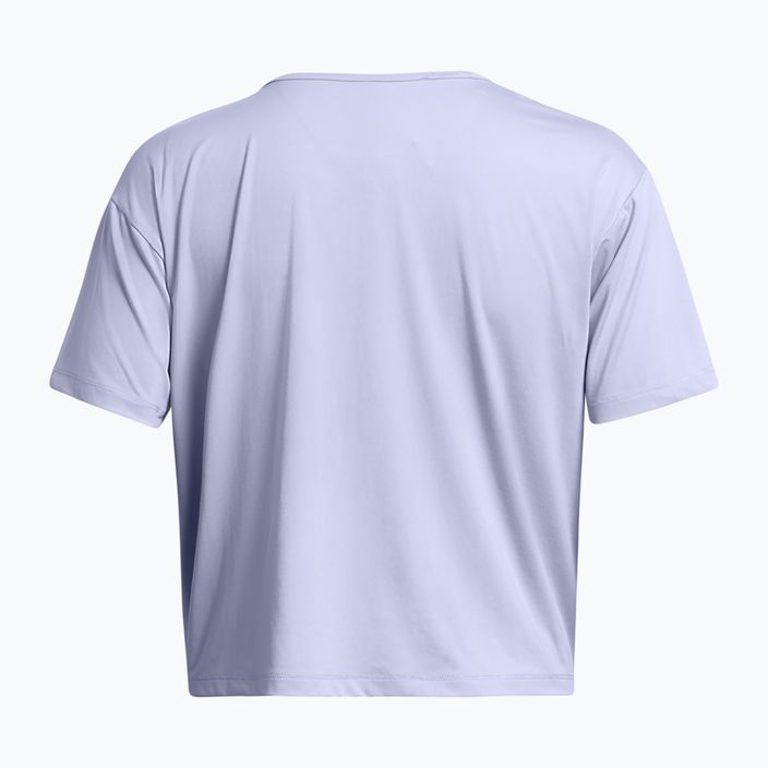 Under Armour Motion Damen Trainings-T-Shirt celeste/weiß 4