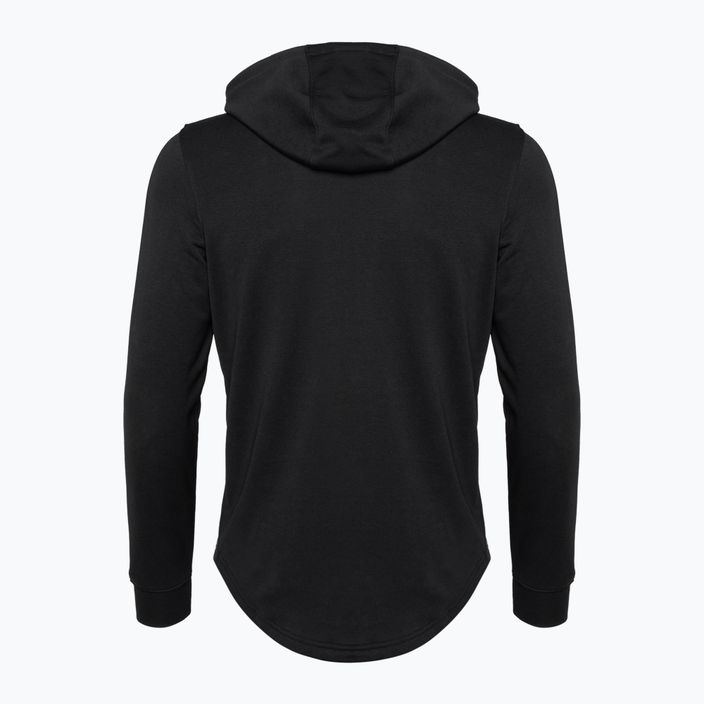 Men's Under Armour Rival Terry Graphic Hood schwarz/Castlerock Sweatshirt 2