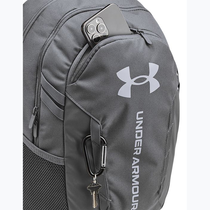 Under Armour Hustle 6.0 29 l castlerock/steel urbaner Rucksack 3