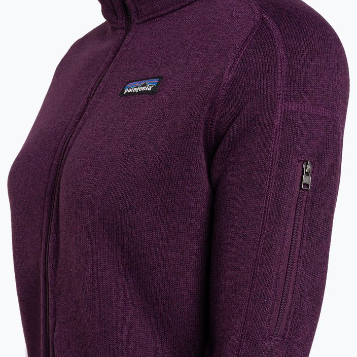 Women's Patagonia Better Sweater Fleece Nachtpflaume Trekking-Sweatshirt 6