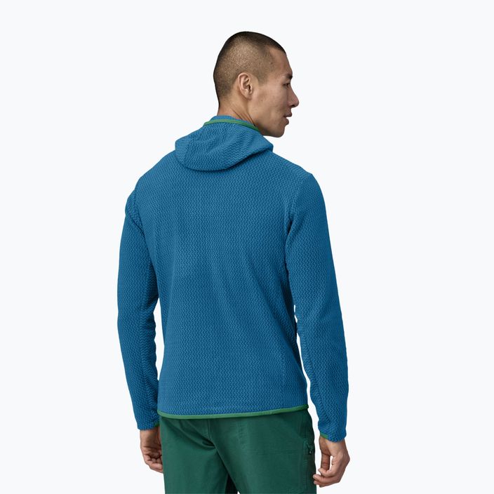 Herren Patagonia R1 Air Full-Zip Schiff blau Trekking-Sweatshirt 2