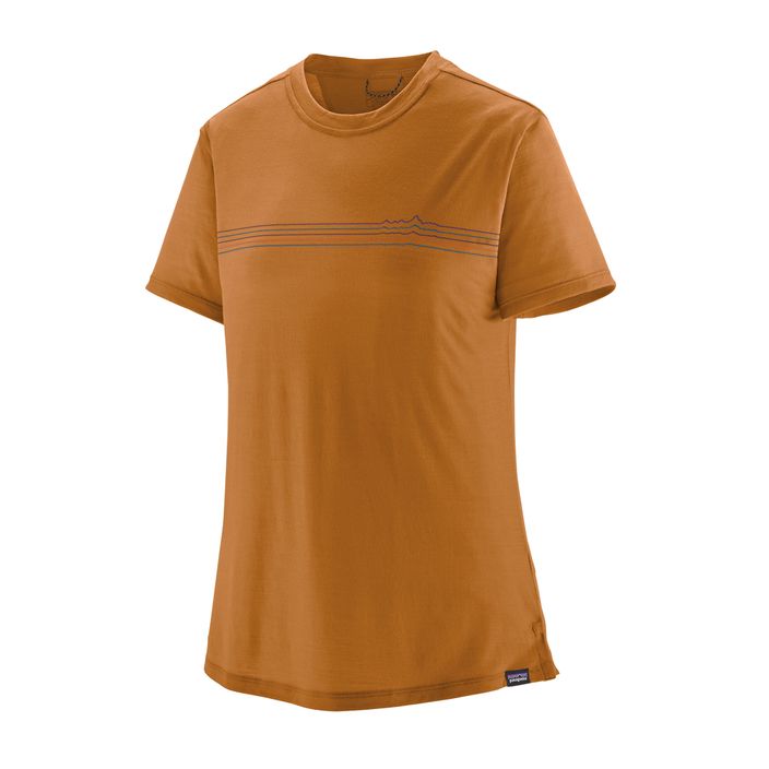 Damen Patagonia Cap Cool Merino Blend Graphic Shirt fitz roy fader/golden caramel 2