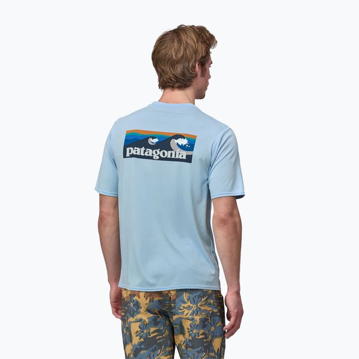 Herren Patagonia Cap Cool Daily Graphic Shirt Waters boardshort logo/chilled blau 2