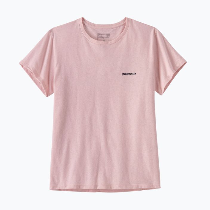 Patagonia P-6 Logo Responsibili-Tee Damen Trekking-T-Shirt Whisker Pink 3
