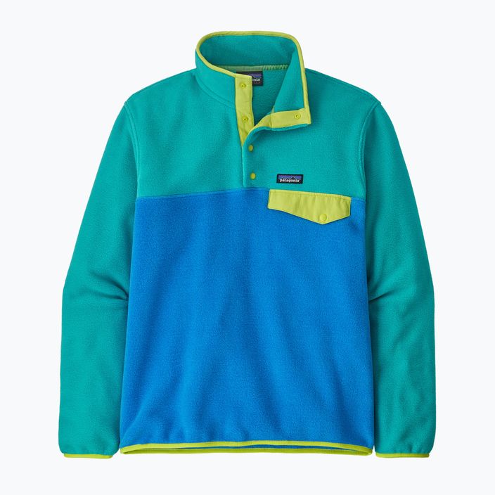 Patagonia Herren-Trekking-Sweatshirt LW Synch Snap-T P/O Schiff blau 3