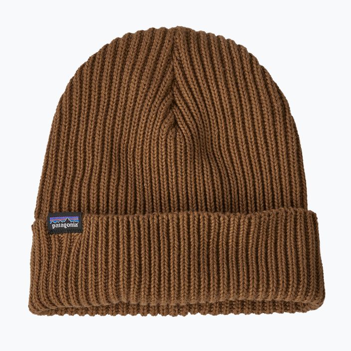 Patagonia Fishermans Rolled Beanie Raubvogel braun Wintermütze