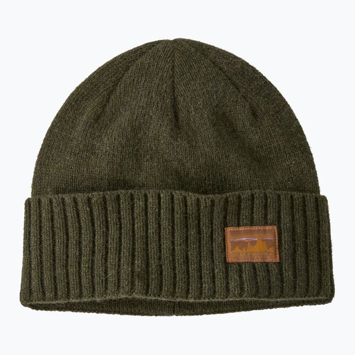 Patagonia Wintermütze Brodeo Beanie 73 skyline/tannennadelgrün