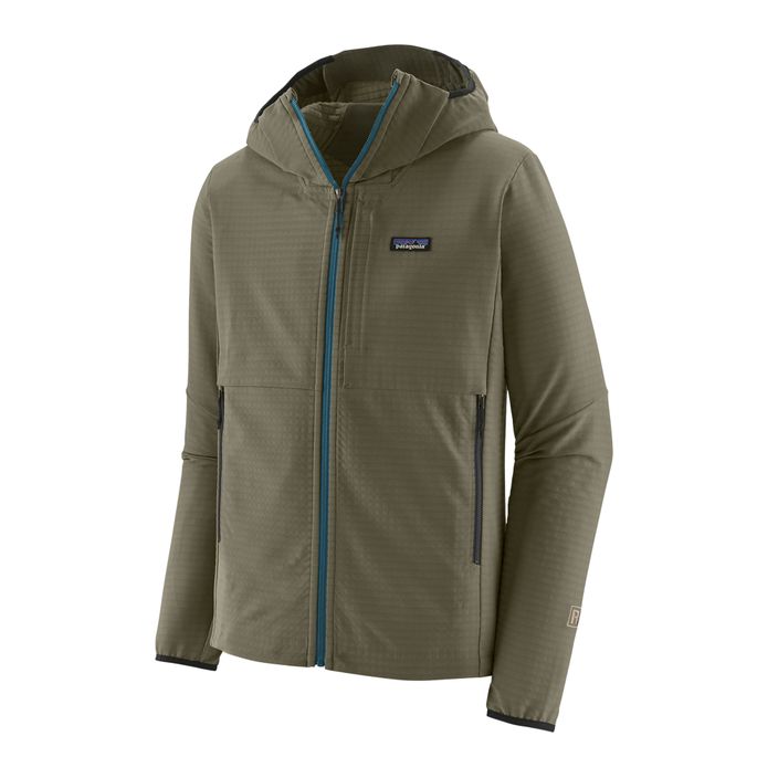 Patagonia Herren R1 TechFace Hoody basin grün Sweatshirt 2