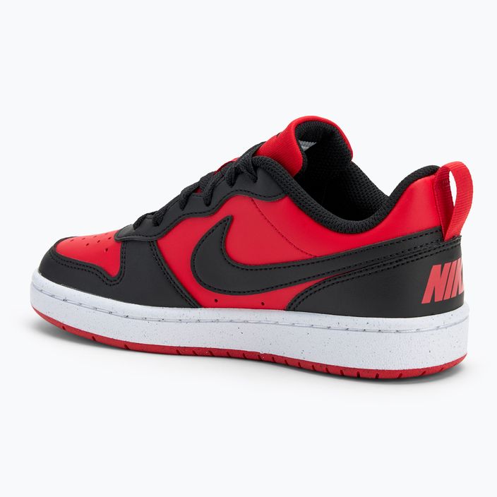 Nike Court Borough Low Recraft Universität Rot/Schwarz Schuhe 3