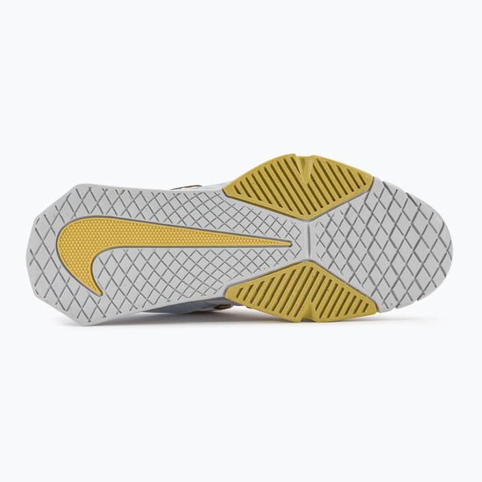 Nike Savaleos weiß/schwarz Eisen grau Gewichtheben Schuhe 5