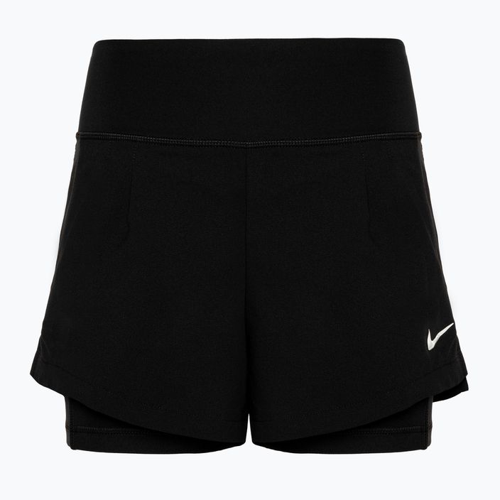 Nike Court Dri-Fit Advantage Damen Tennisshorts schwarz/weiß