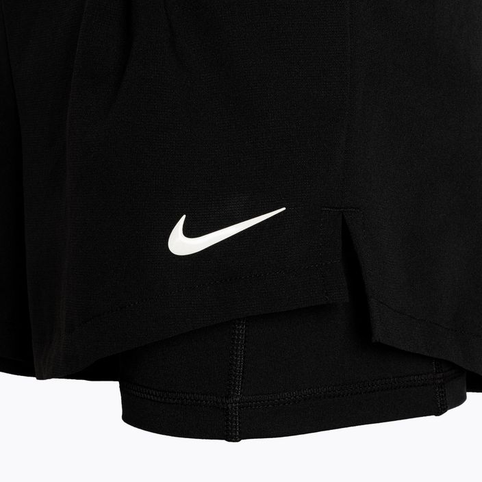 Nike Court Dri-Fit Advantage Damen Tennisshorts schwarz/weiß 4