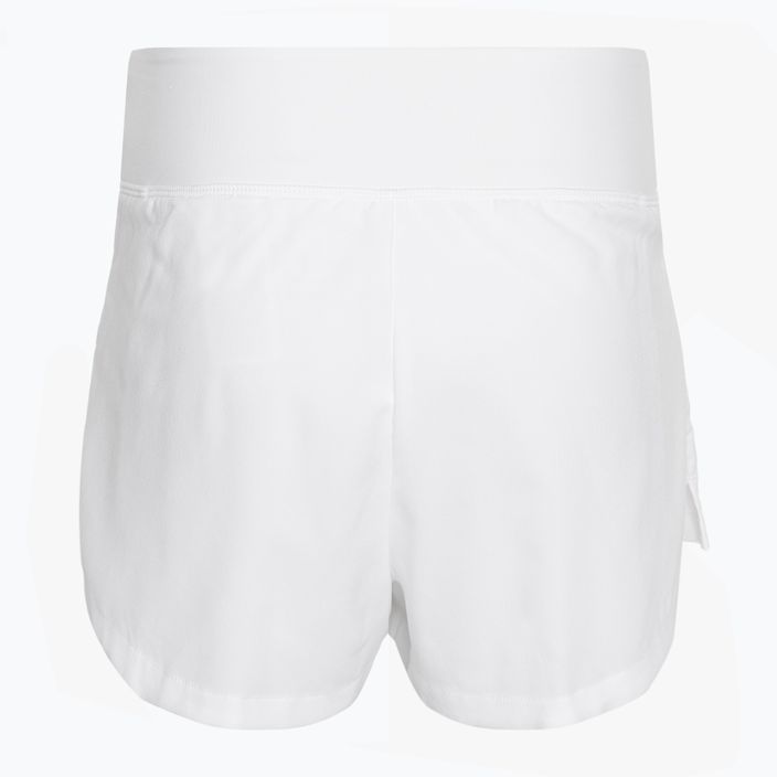 Nike Court Dri-Fit Advantage Damen Tennisshorts weiß/weiß/schwarz 2