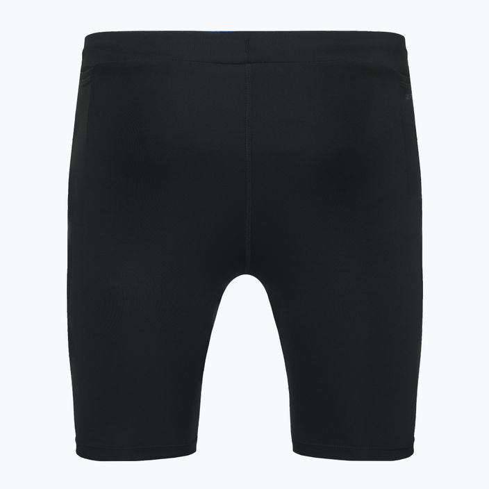 Herren Nike Fast Dri-Fit Brief gefüttert 1/2 Tight Laufshorts schwarz/schwarz 2