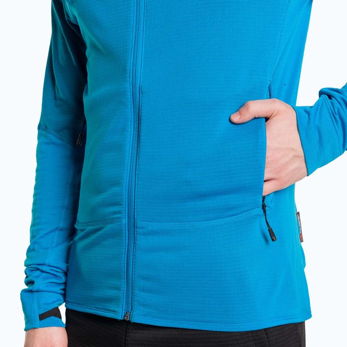 Herren-Trekking-Sweatshirt The North Face Bolt Polartec Hoodie skyline blau/adriatic b 4