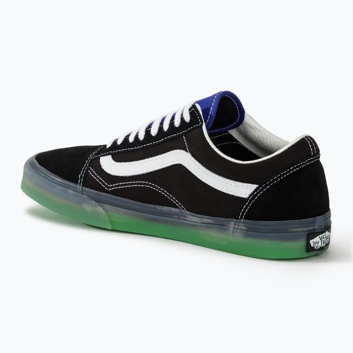 Vans Old Skool Schuhe schwarz/blau 3