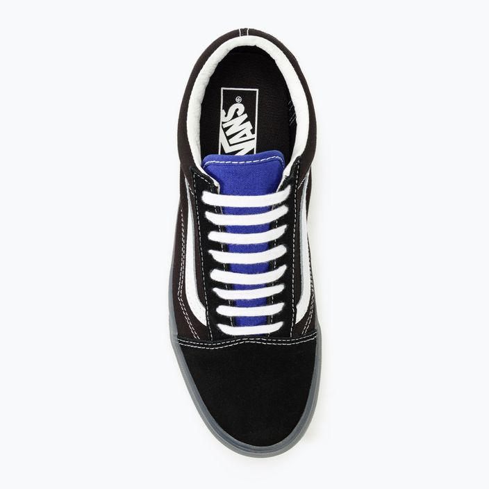 Vans Old Skool Schuhe schwarz/blau 5