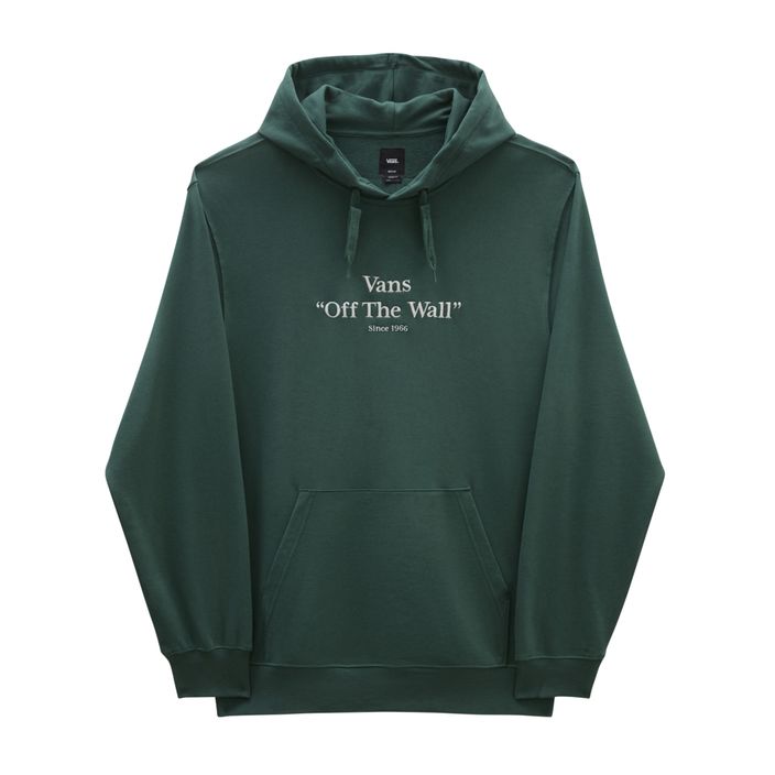 Herren Vans Quoted Loose Po bistro grünes Sweatshirt 2