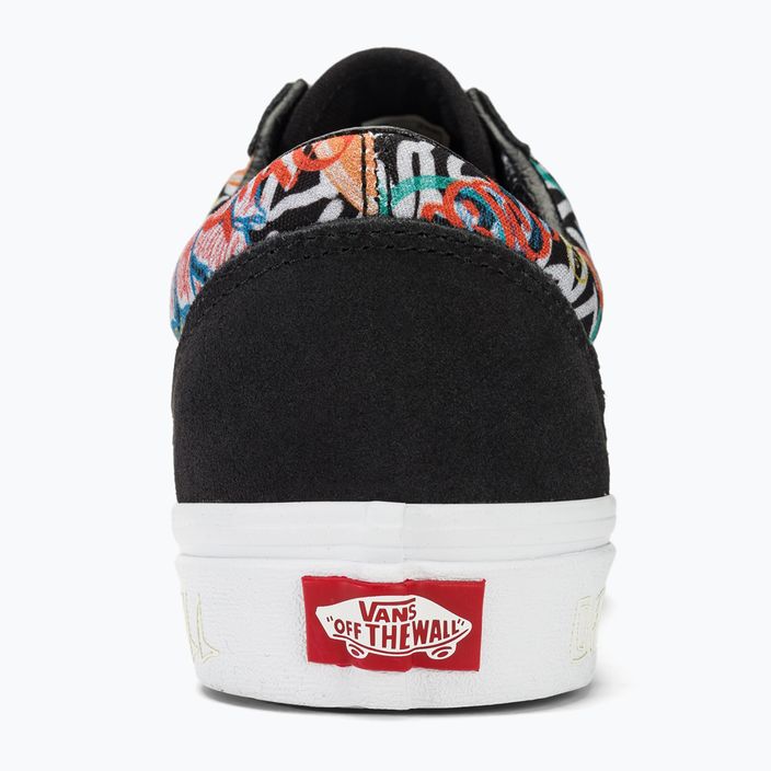 Vans Old Skool Schuhe schwarz multi 7