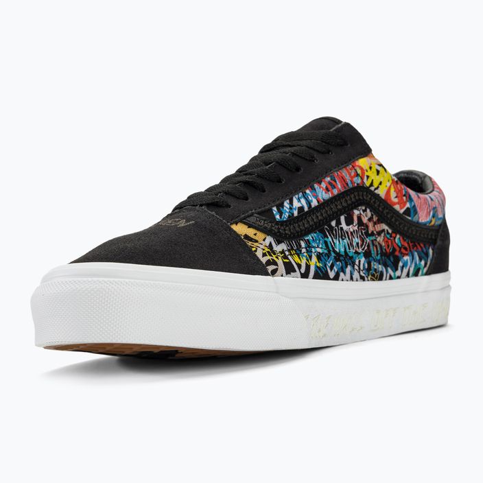 Vans Old Skool Schuhe schwarz multi 8