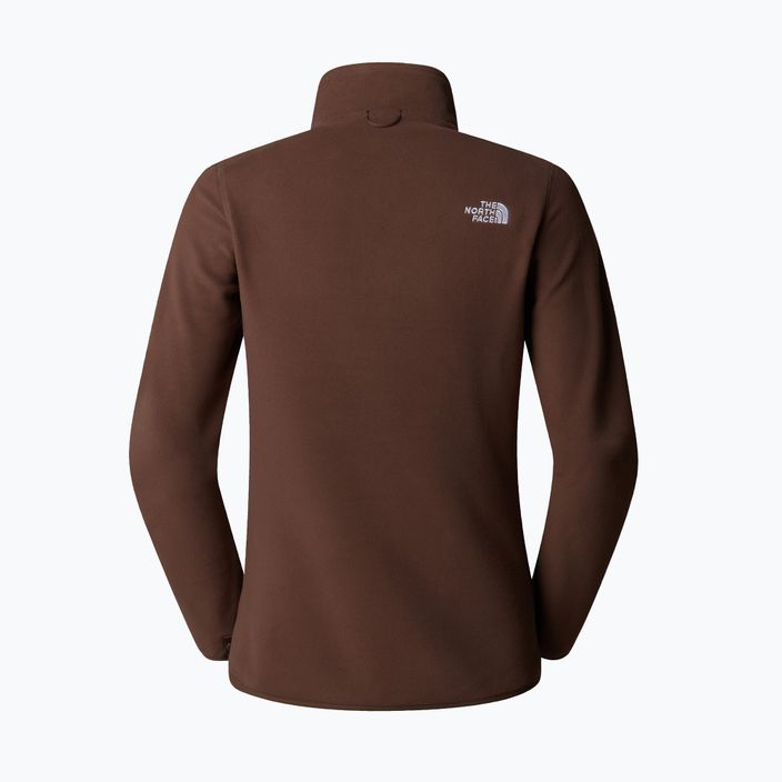 The North Face Frauen 100 Glacier FZ rauchbraunes Sweatshirt 6