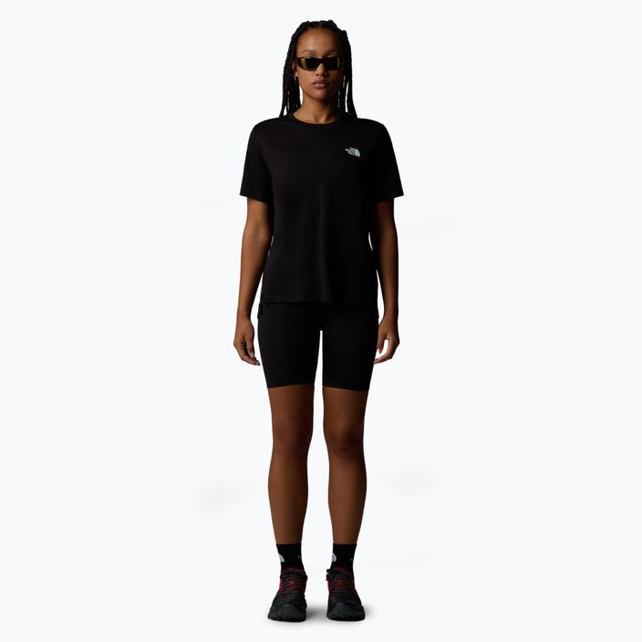 Damen-Shorts The North Face Flex 8In Tight Graphic schwarz 2