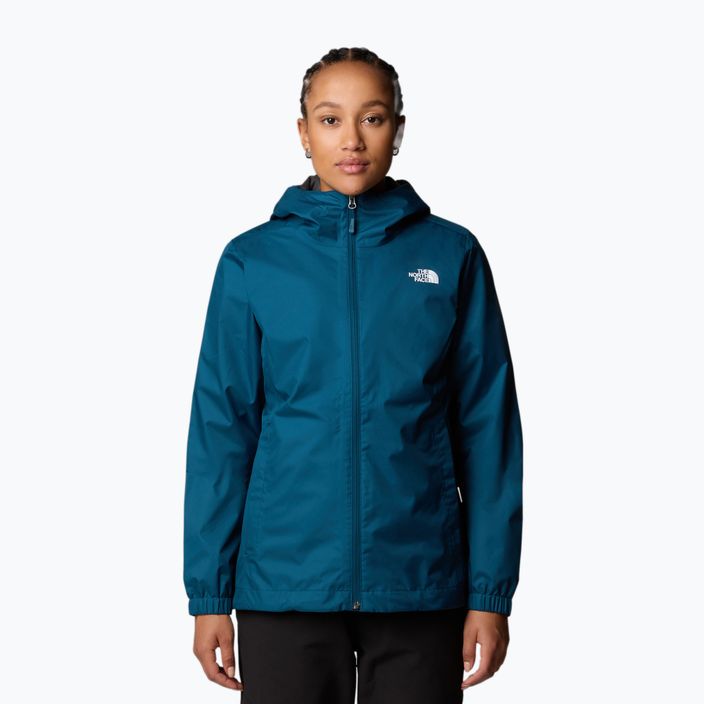 Damen Regenjacke The North Face Quest midinight petrol 4