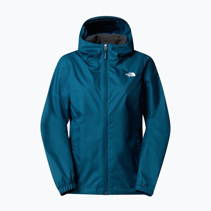 Damen Regenjacke The North Face Quest midinight petrol 5