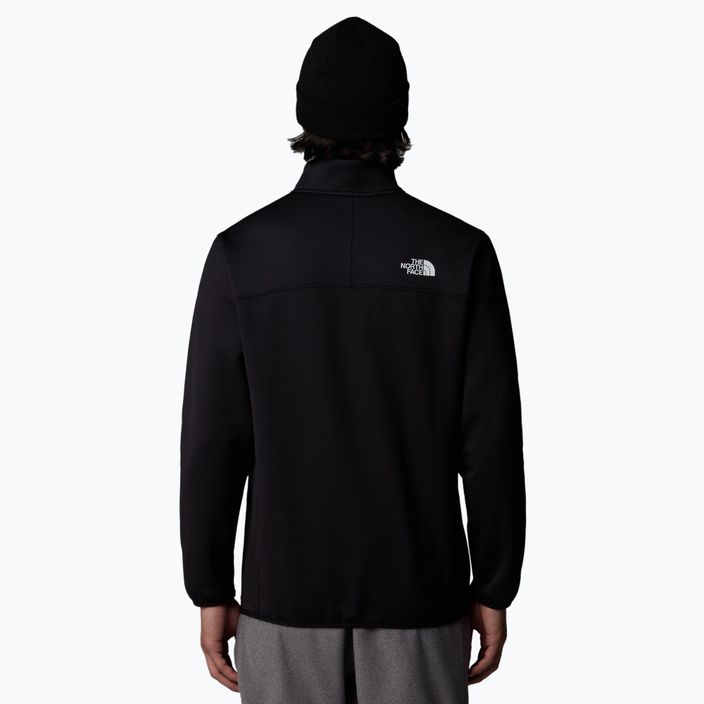 Herren Sweatshirt The North Face Crest 1/4 Zip schwarz 3