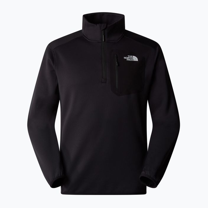 Herren Sweatshirt The North Face Crest 1/4 Zip schwarz 4