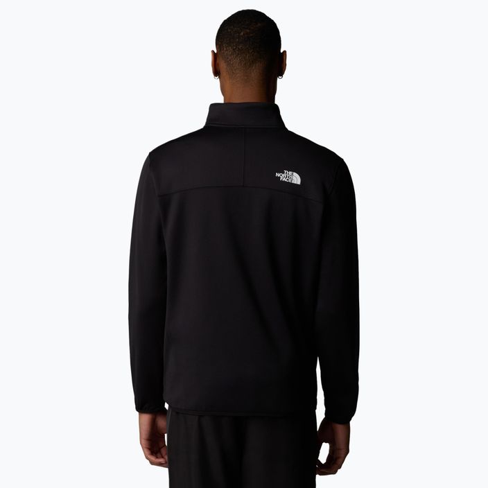 Herren Sweatshirt The North Face Crest FZ schwarz 3