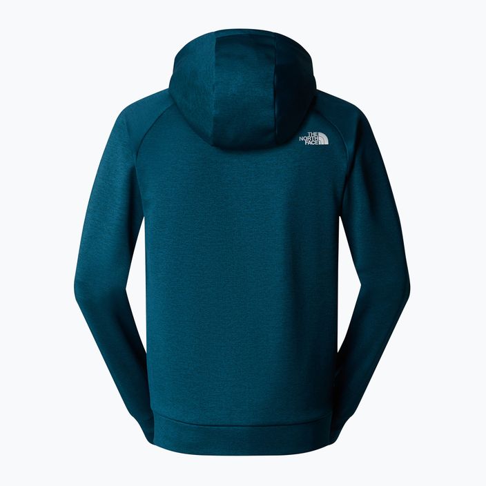 Herren The North Face Reaxion Fleece Mitternacht Petrol dunkle Heidekraut / Asphalt grau Sweatshirt 6