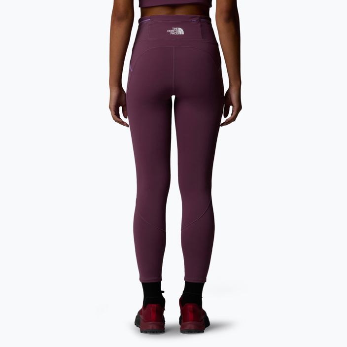 Damen Laufleggings The North Face Movmynt 7/8 mitternachtsmauve/lila Granit 3