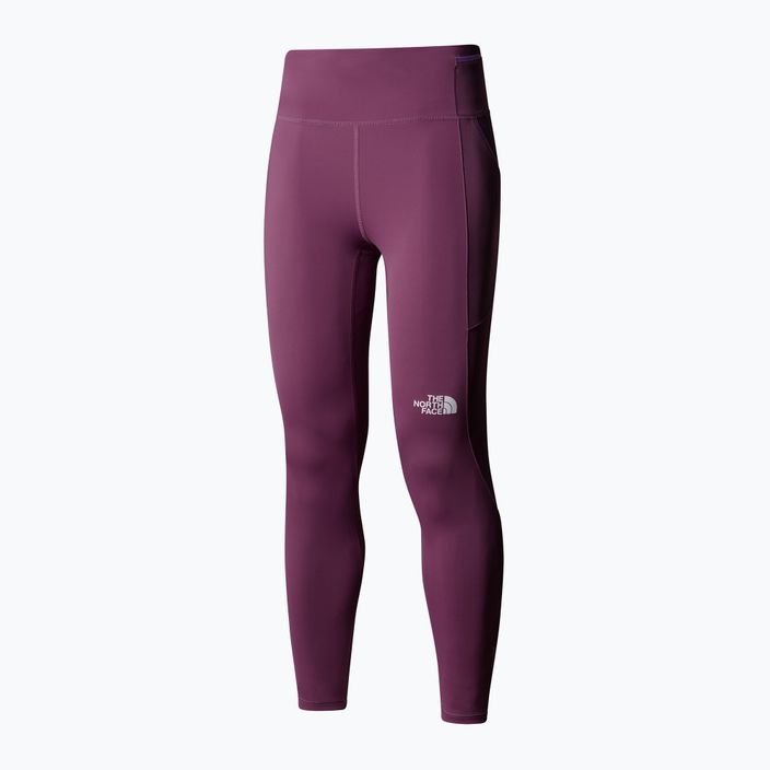 Damen Laufleggings The North Face Movmynt 7/8 mitternachtsmauve/lila Granit 4