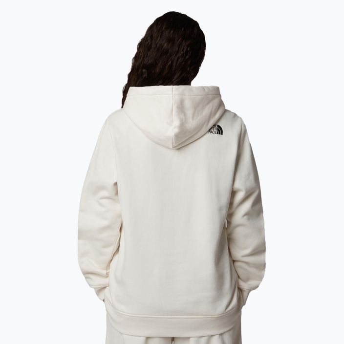 Women's The North Face Drew Peak Pullover Hoodie weiß dune 3