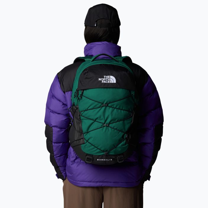 The North Face Borealis 28 l immergrün/schwarz Wanderrucksack 7