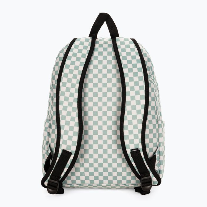 Vans Old Skool Check 22 l grau Nebel städtischen Rucksack 3