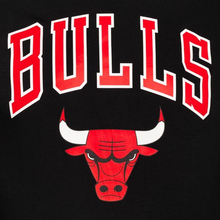 Men's New Era NBA Regular Hoody Chicago Bulls Sweatshirt schwarz 3