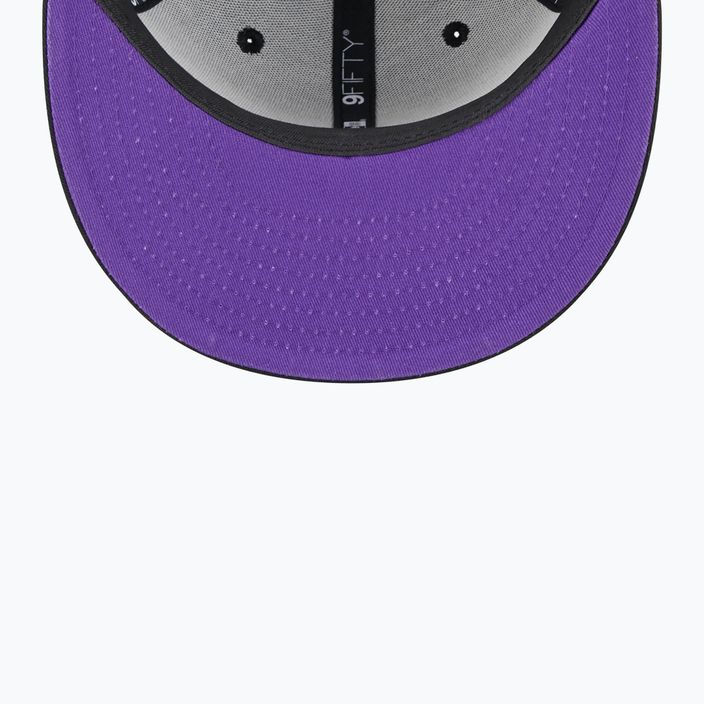 Neue Era Split Logo 9Fifty Los Angeles Lakers Kappe schwarz 5