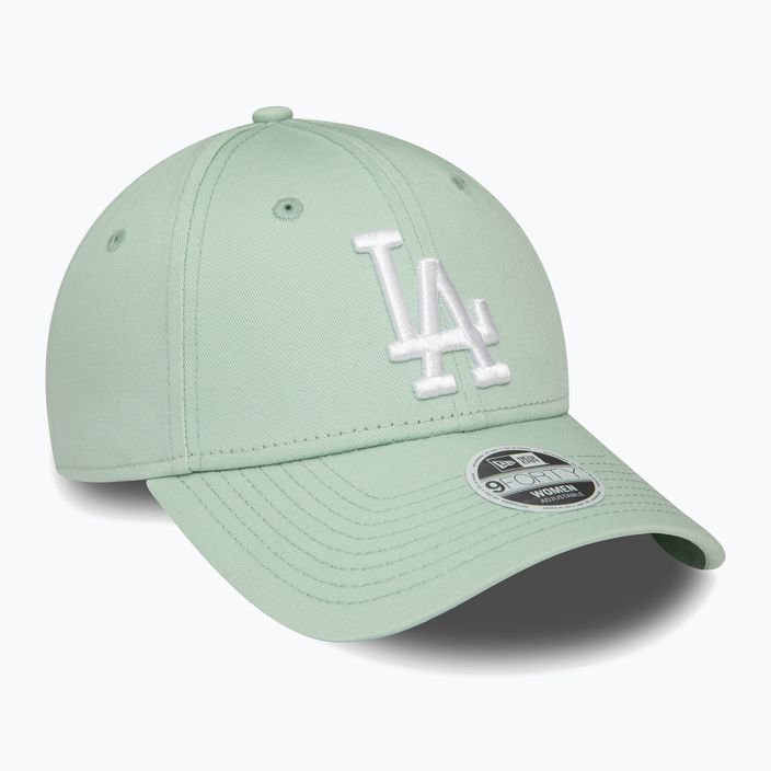 Damen New Era League Essential 9Forty Los Angeles Dodgers grün Baseballkappe 3
