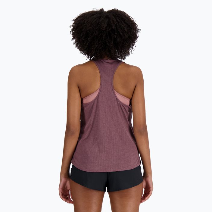 Tank Top Damen New Balance Athletics Tank Top licorice heather 3