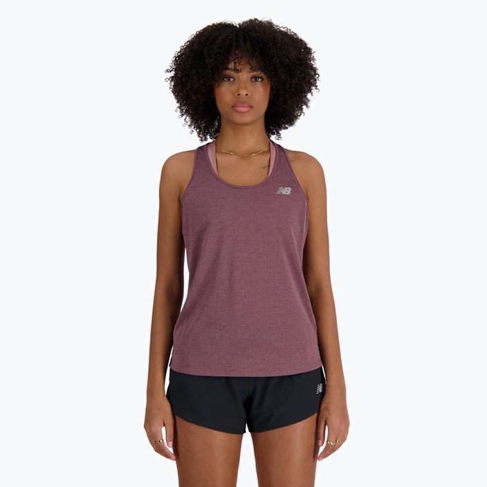 Tank Top Damen New Balance Athletics Tank Top licorice heather 5