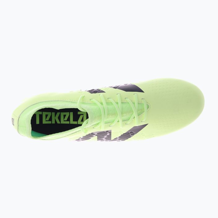 New Balance Herren Fußballschuhe Tekela Magique FG V4+ gebleicht lime glo 10