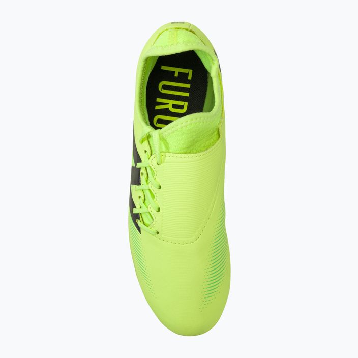 New Balance Herren Fußballschuhe Furon Dispatch FG V7+ gebleicht lime glo 5