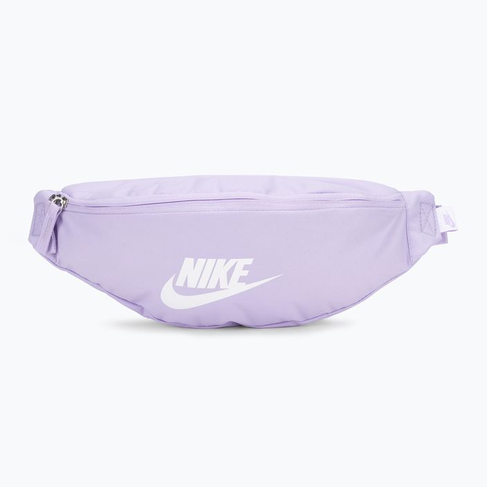 Nike Heritage 3 l lila Blüte/weißer Nierenbeutel