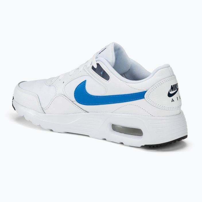 Männer Nike Air Max Sc weiß / donnerblau / weiß / helles Foto blaue Schuhe 3