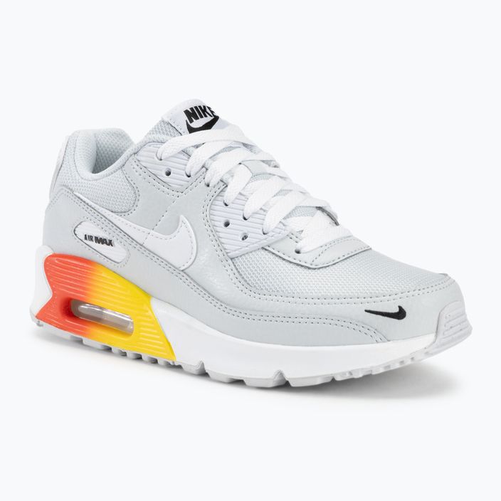 Nike Air Max 90 reines Platin/kosmischer Ton Kinderschuhe