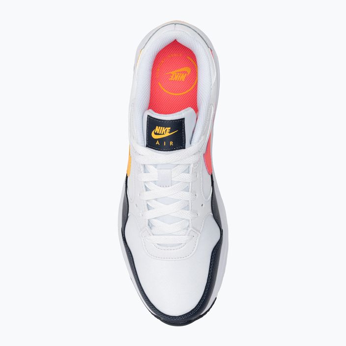 Männer Nike Air Max Sc weiß / thunder blau / racer rosa / laser orange Schuhe 5